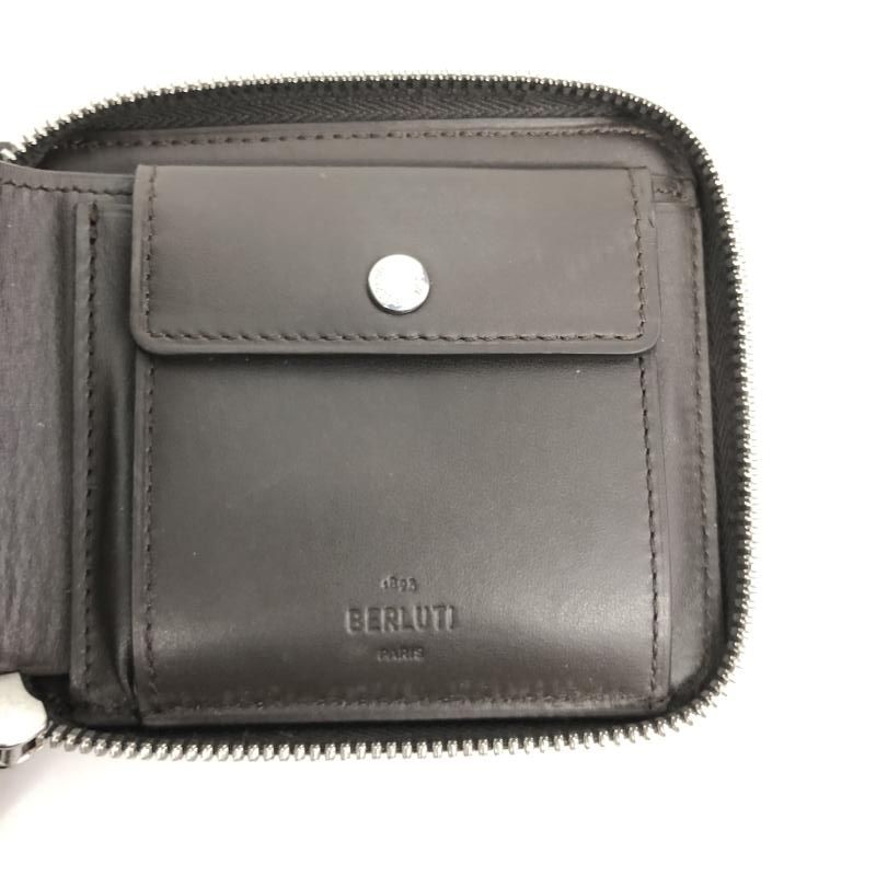 中古】BERLUTI ワパ スクリットレザー コインケース[66][240066185183