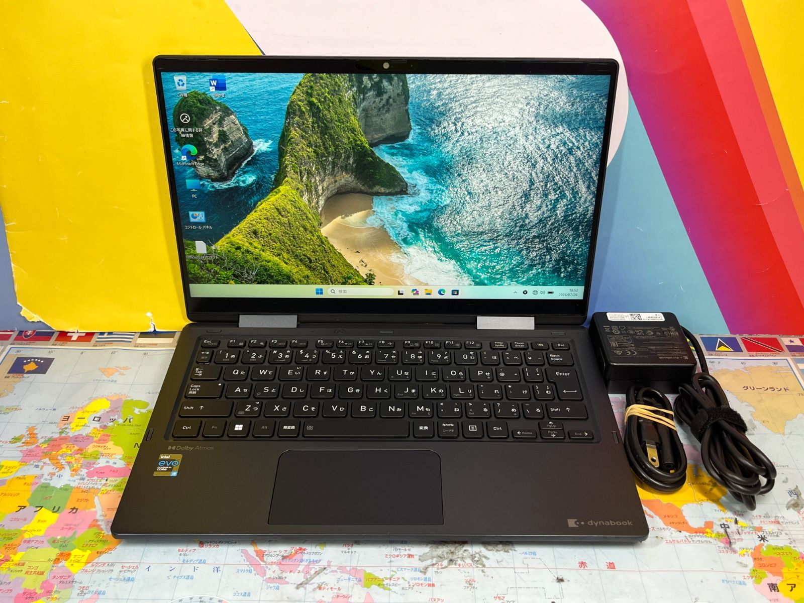 極美品 V83/HU 16GB・512GB 2in1 Dynabook 超軽量 極美品 V83/HU 16GB・512GB 2in1 東芝 Dynabook 超軽量 V83⁄HU dynabook