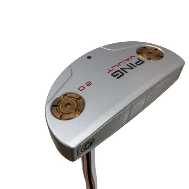 【中古】 ピン VAULT 2.0 PIPER プラチナム(345g) 33インチ(PP58グリップ) パター PT スチール (フレックスその他) メンズ 男性用 右利き 右用 Cランク ゴルフクラブ