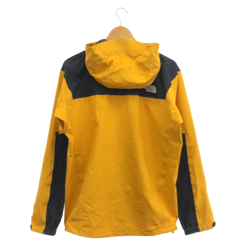 中古The North Face クライムライトジャケット黄/黒 ゴアテックス 中古