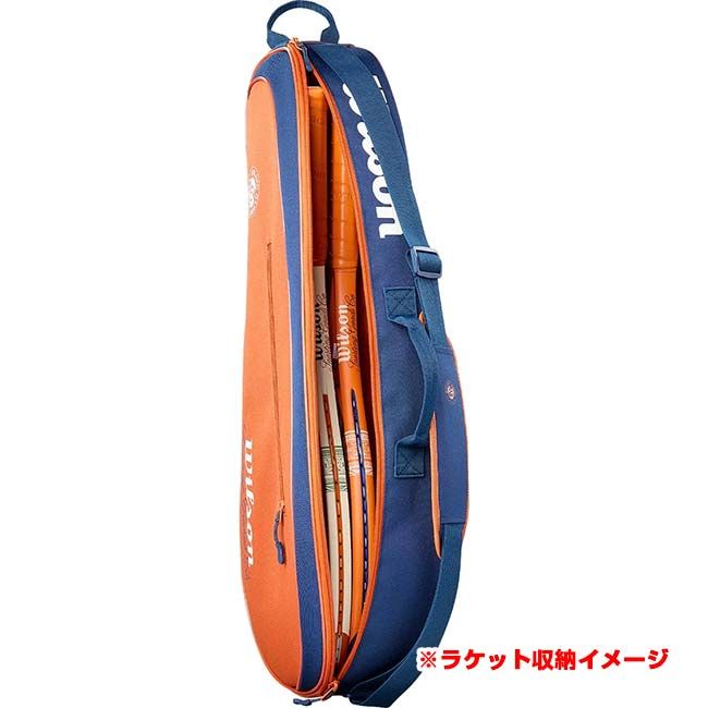 3本収納】ウィルソン(Wilson) 2026 TEAM チーム ROLAND GARROS