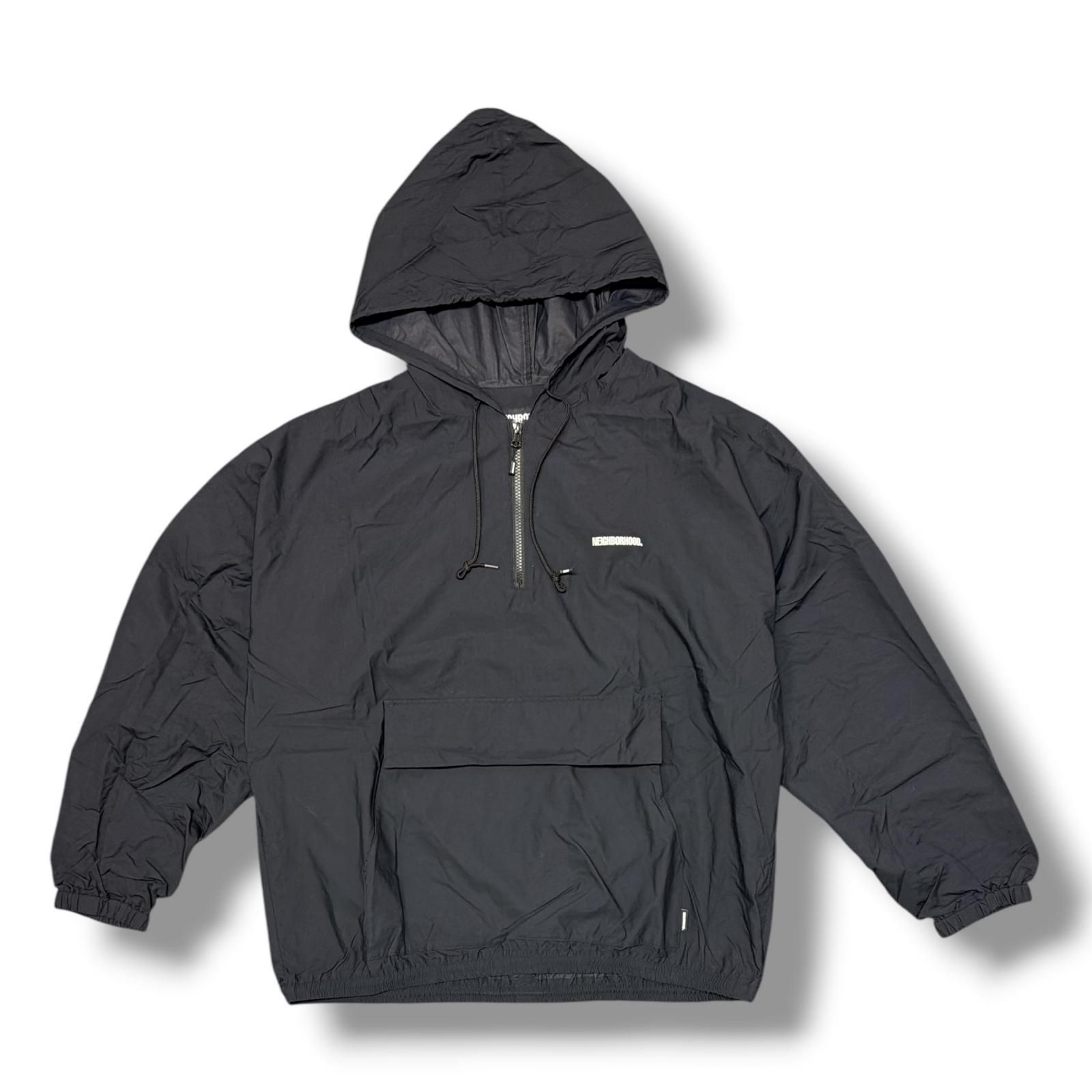 22AW ネイバーフッド WINDBREAKER JK . NY M ブラック NEIGHBORHOOD 22AW ANORAK JK.NY アノラックジャケット ネイバーフッド