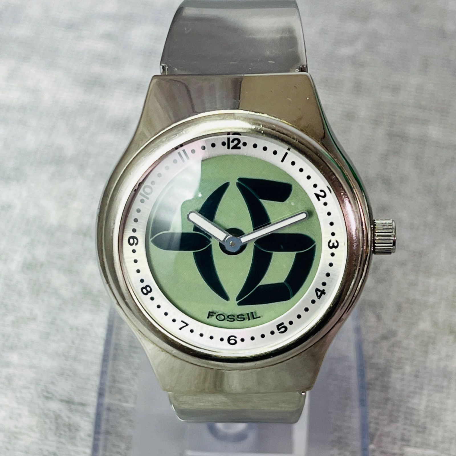 希少 FOSSIL フォッシル JR-7843 BIG TIC ビッグティック クオーツ Y2K
