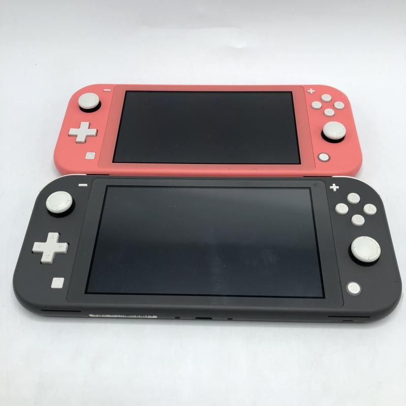 中古】本体S）ｼﾞｬﾝｸ)Nintendo Switch Lite本体/2台ｾｯﾄ/動作未保証品[92