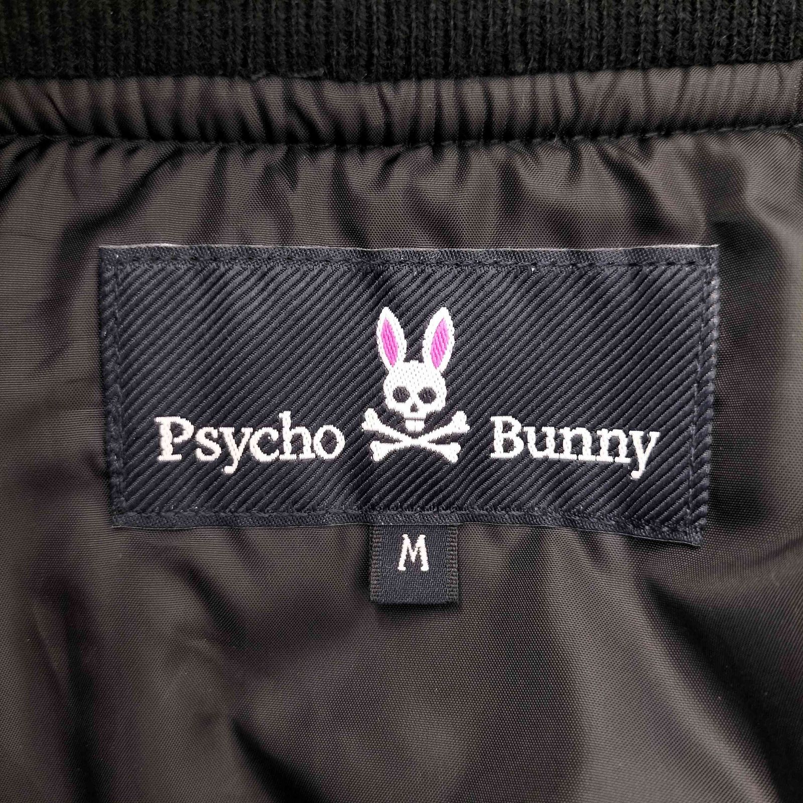 サイコバニー Psycho Bunny バイカラーデザイン MA-1 ジャケット