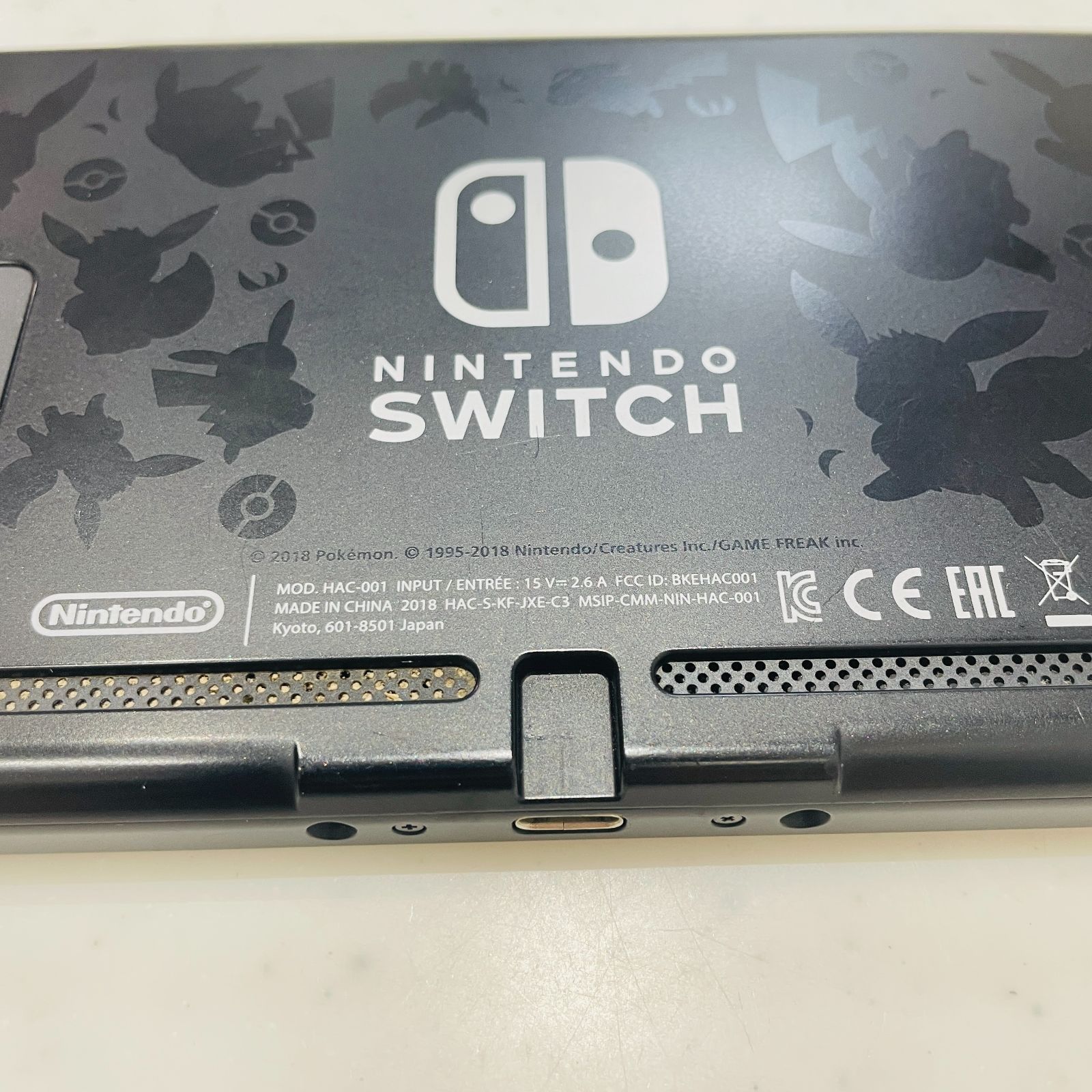 液晶ヤケなし 2018年製 Nintendo Switch ポケットモンスター Let's Go