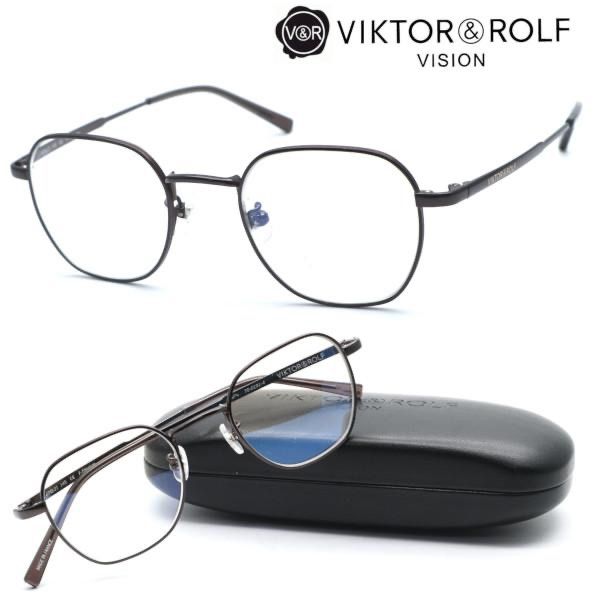 【VIKTOR&ROLF】ヴィクター＆ロルフ 70-0191-4 メガネ 度無レンズセット 【正規品】ヴィクター クラシックブランド 高級 フランス製 7,999円