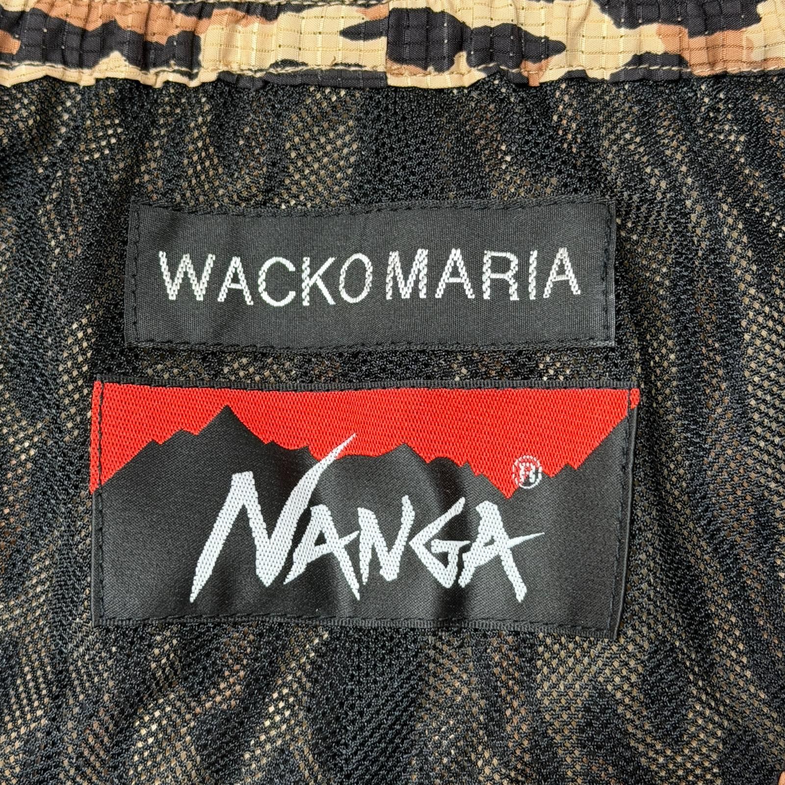 参考上代53900円 未使用 WACKO MARIA × NANGA 26SS LEOPARD TRACK