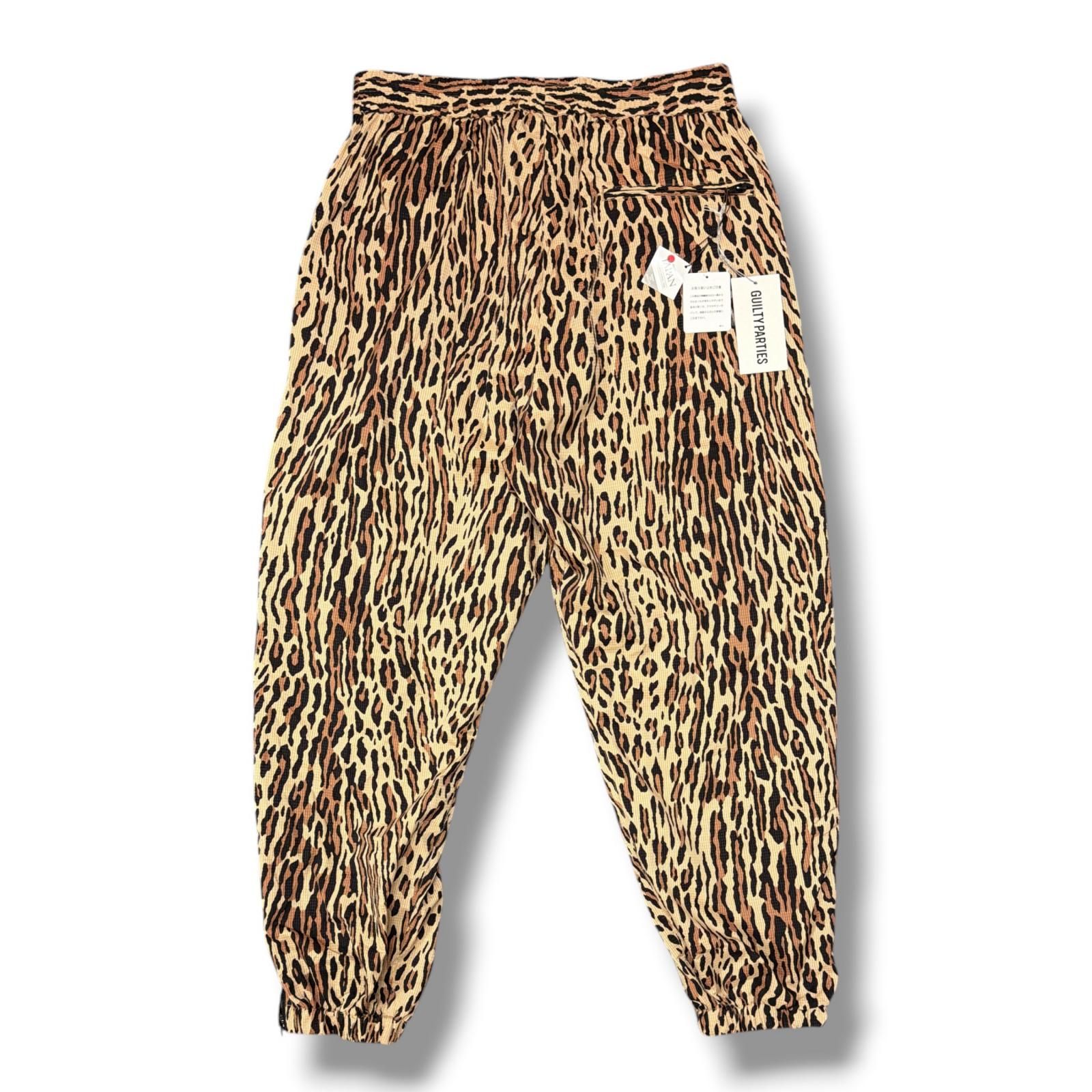 参考上代53900円 未使用 WACKO MARIA × NANGA 26SS LEOPARD TRACK