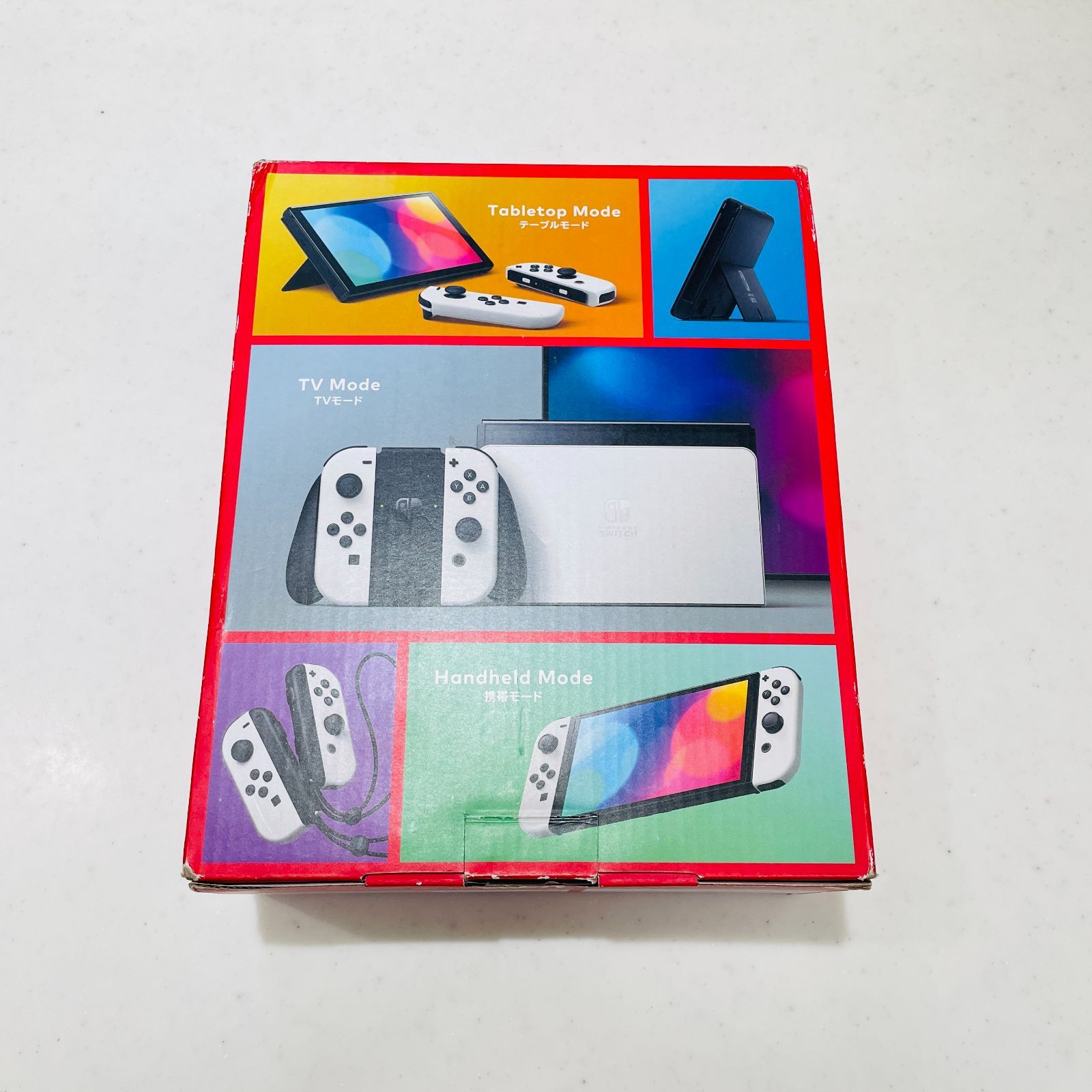 美品/液晶ヤケなし 2022年製 Nintendo Switch 有機ELモデル ホワイト