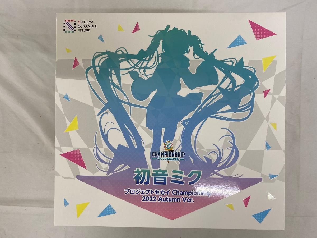 【未開封】（再販)初音ミク -プロジェクトセカイ Championship 2022 Autumn Ver.-