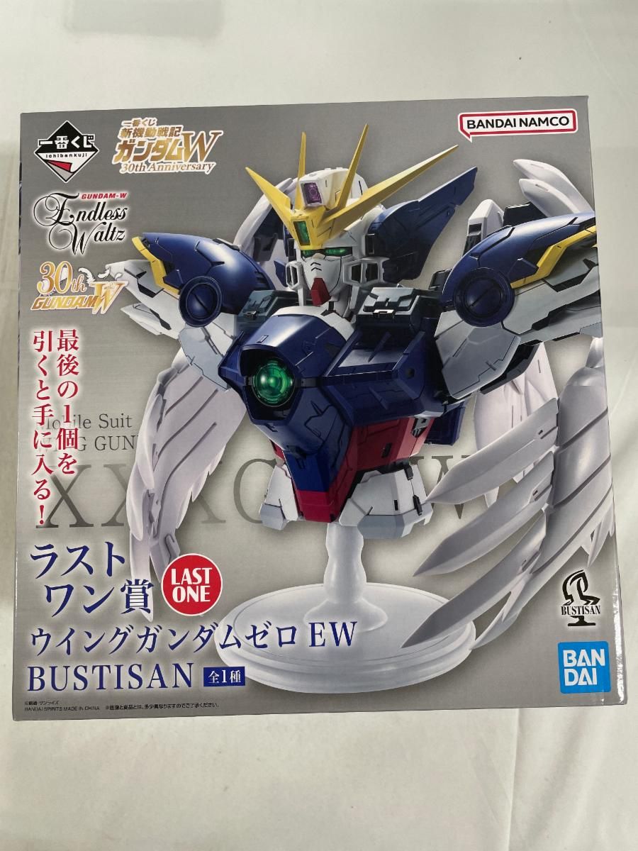 【未開封】ラストワン賞　ウイングガンダムゼロEW 「一番くじ 新機動戦記ガンダムW 30th Anniversary」 BUSTISAN 15,889円