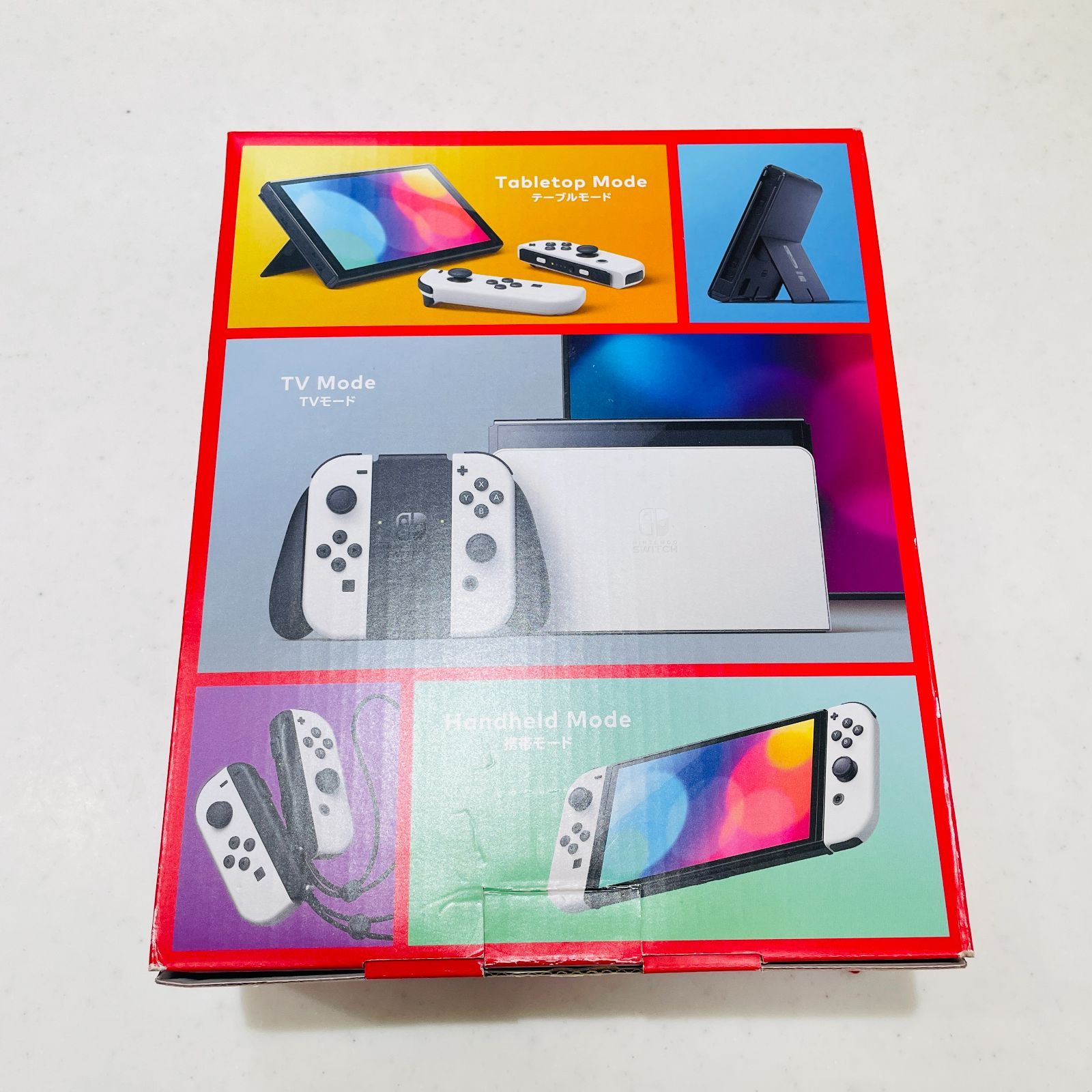 美品/液晶ヤケなし 2021年製 Nintendo Switch 有機ELモデル ホワイト