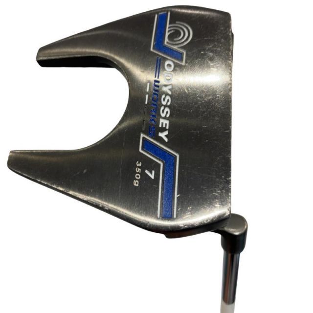 【中古】 オデッセイ WORKS #7 33インチ パター PT スチール (フレックスその他) メンズ 男性用 右利き 右用 Cランク ゴルフクラブ