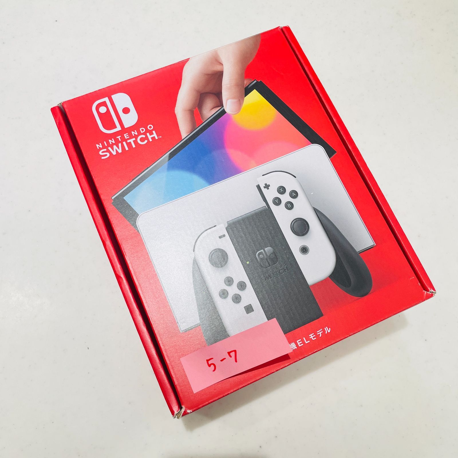 美品/液晶ヤケなし 2024年製 Nintendo Switch 有機ELモデル ホワイト