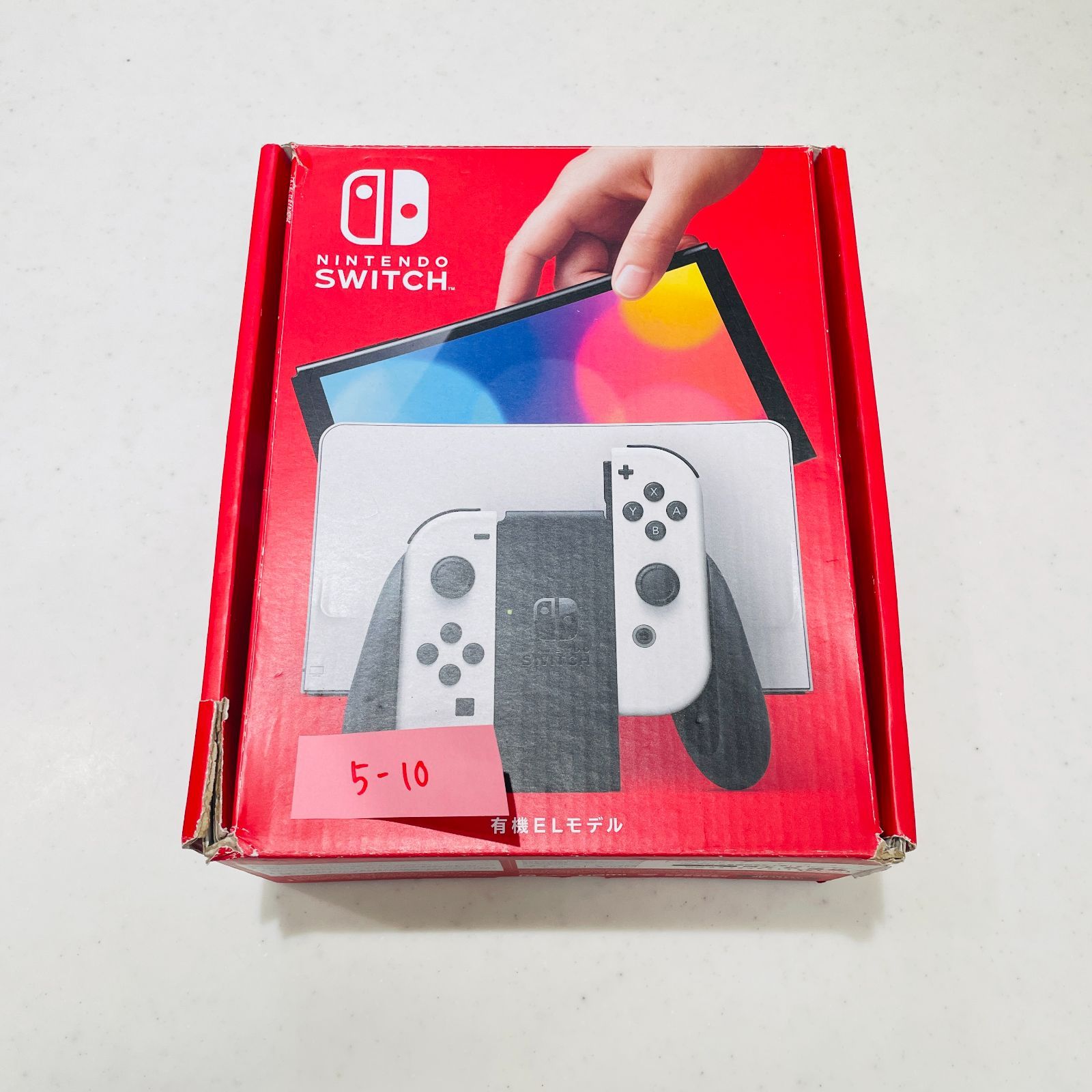 美品/液晶ヤケなし 2023年製 Nintendo Switch 有機ELモデル ホワイト