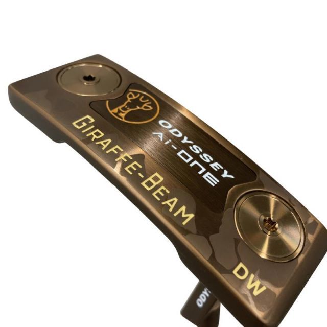 【中古】 オデッセイ Ai-ONE GIRAFFE-BEAM DW 34インチ パター PT STROKE LAB 90 スチール (フレックスその他) メンズ 男性用 右利き 右用 Bランク ゴルフクラブ