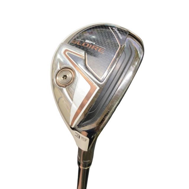 【中古】 テーラーメイド SIM GLOIRE U3 ユーティリティ UT AIR Speeder TM(UT) (フレックスSR) メンズ 男性用 右利き 右用 Cランク ゴルフクラブ