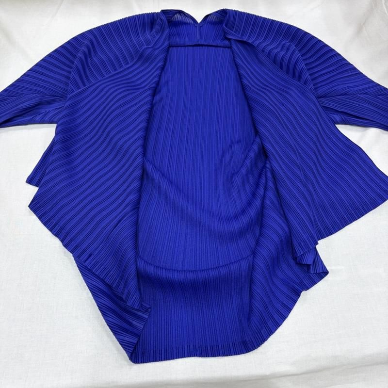 プリーツプリーズ ISSEY MIYAKE イッセイミヤケ プリーツ カーディガン