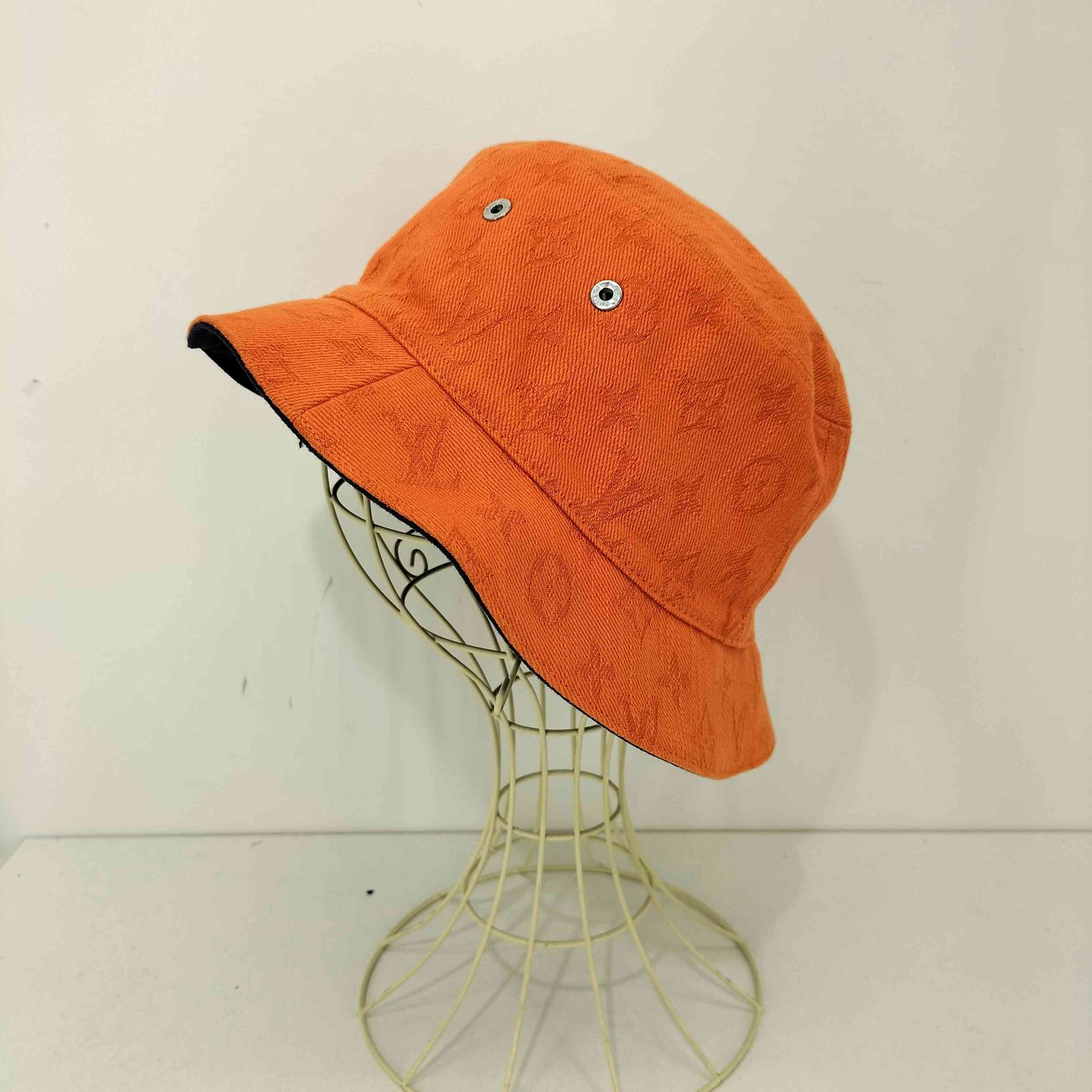 ルイヴィトン LOUIS VUITTON シャポー・モノグラムデニム リバーシブル