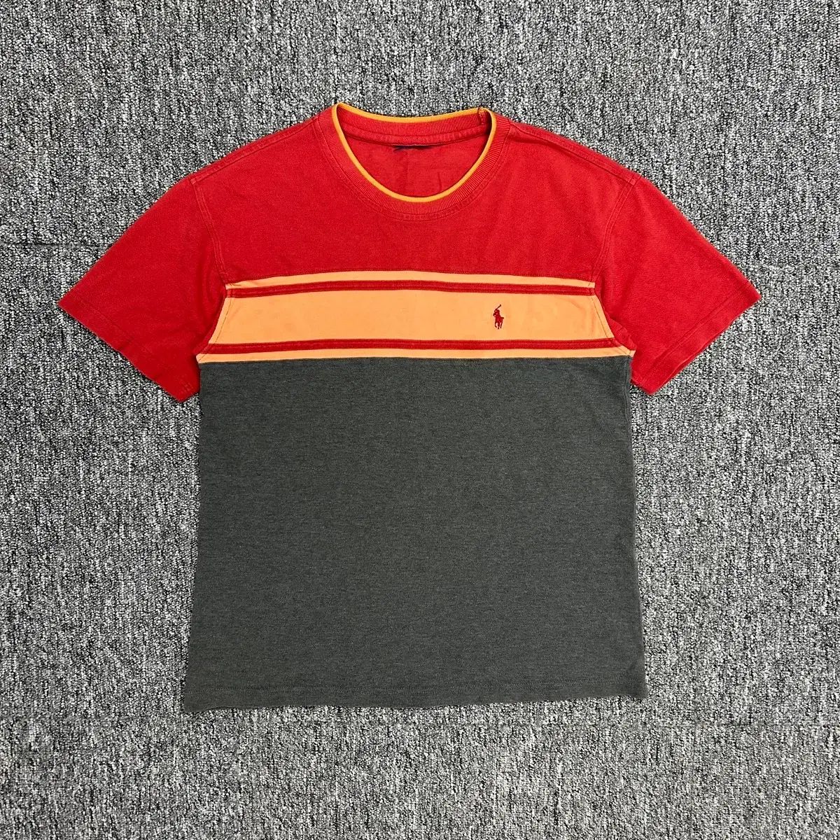 ポロラルフローレン カラーブロック 半袖Tシャツ
