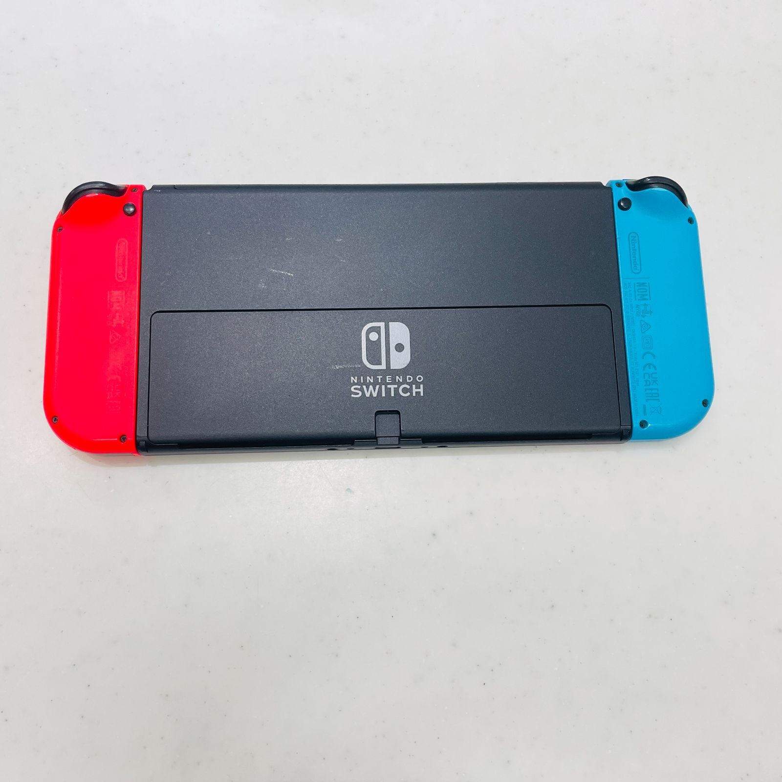 液晶ヤケなし 2022年製 Nintendo Switch 有機ELモデル ネオンブルー