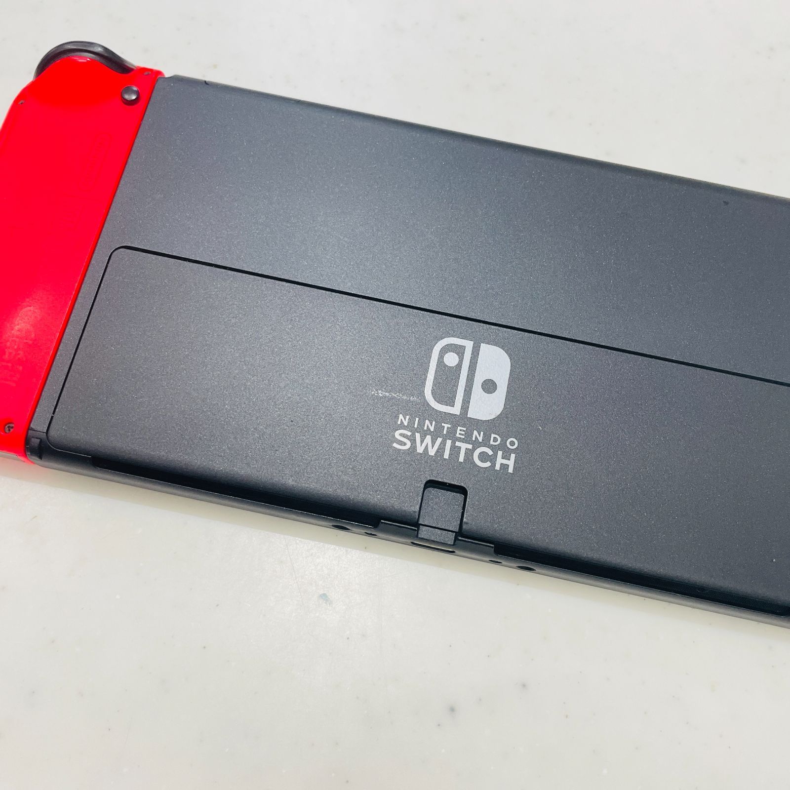 液晶ヤケなし 2022年製 Nintendo Switch 有機ELモデル ネオンブルー