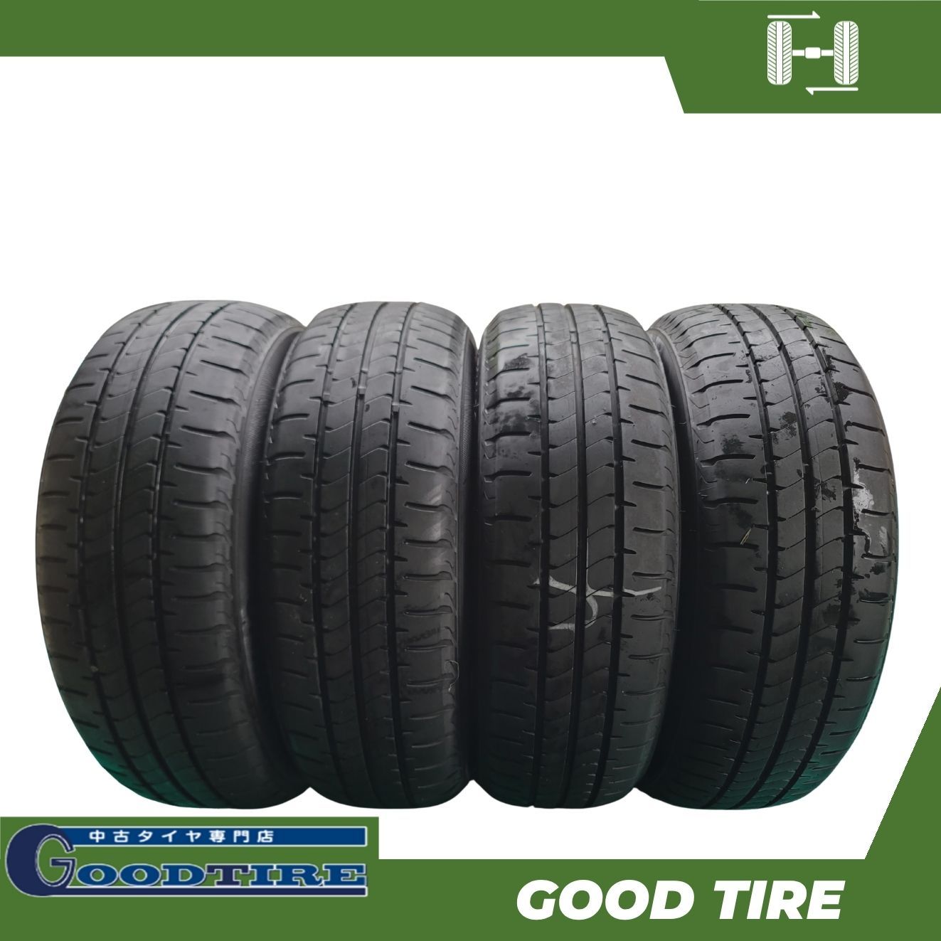 送料無2025ブリヂストンNEWNO 4本セ175/60R15 タイヤ newno 175」の