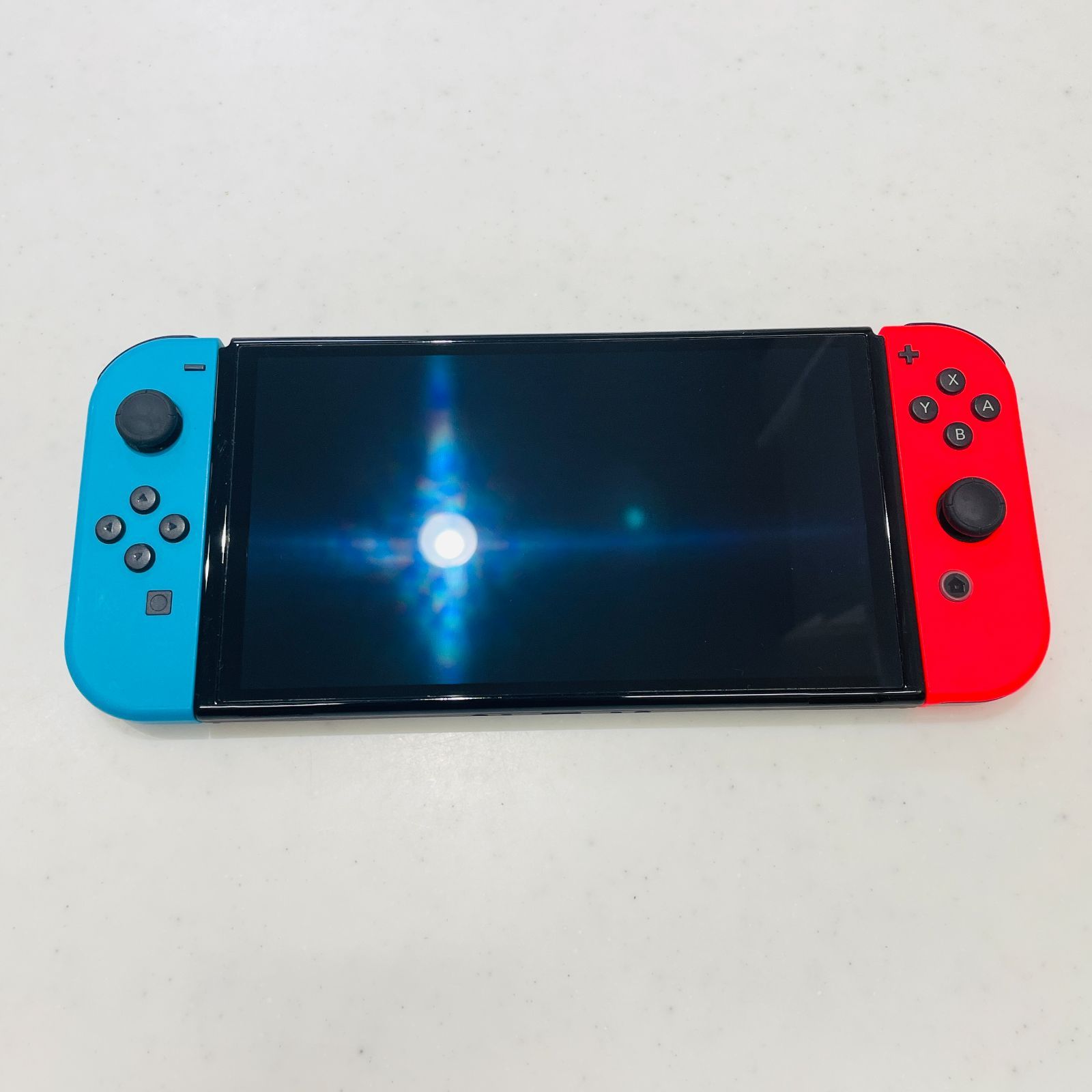 美品/液晶ヤケなし 2024年製 Nintendo Switch 有機ELモデル ネオン