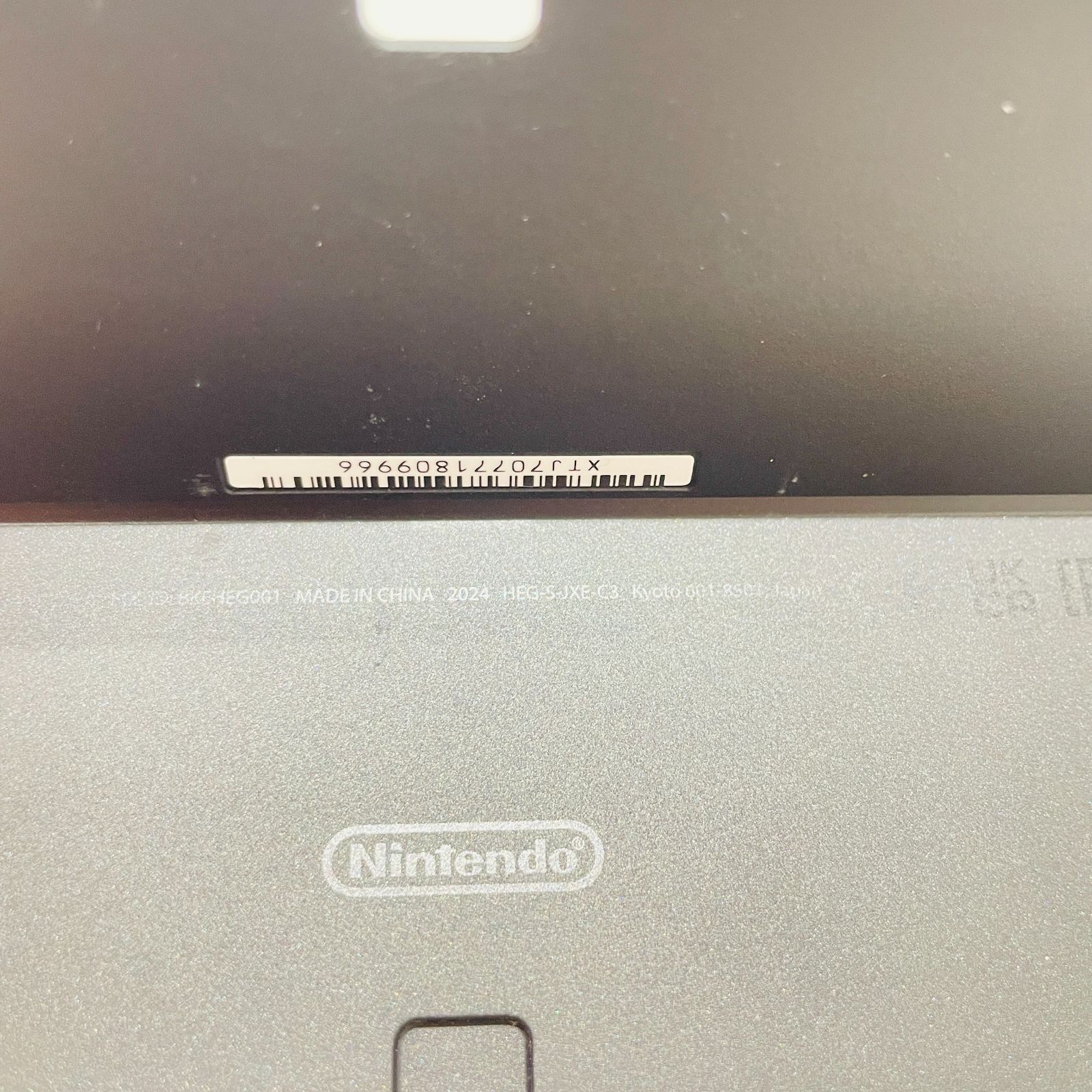 美品/液晶ヤケなし 2024年製 Nintendo Switch 有機ELモデル ネオン