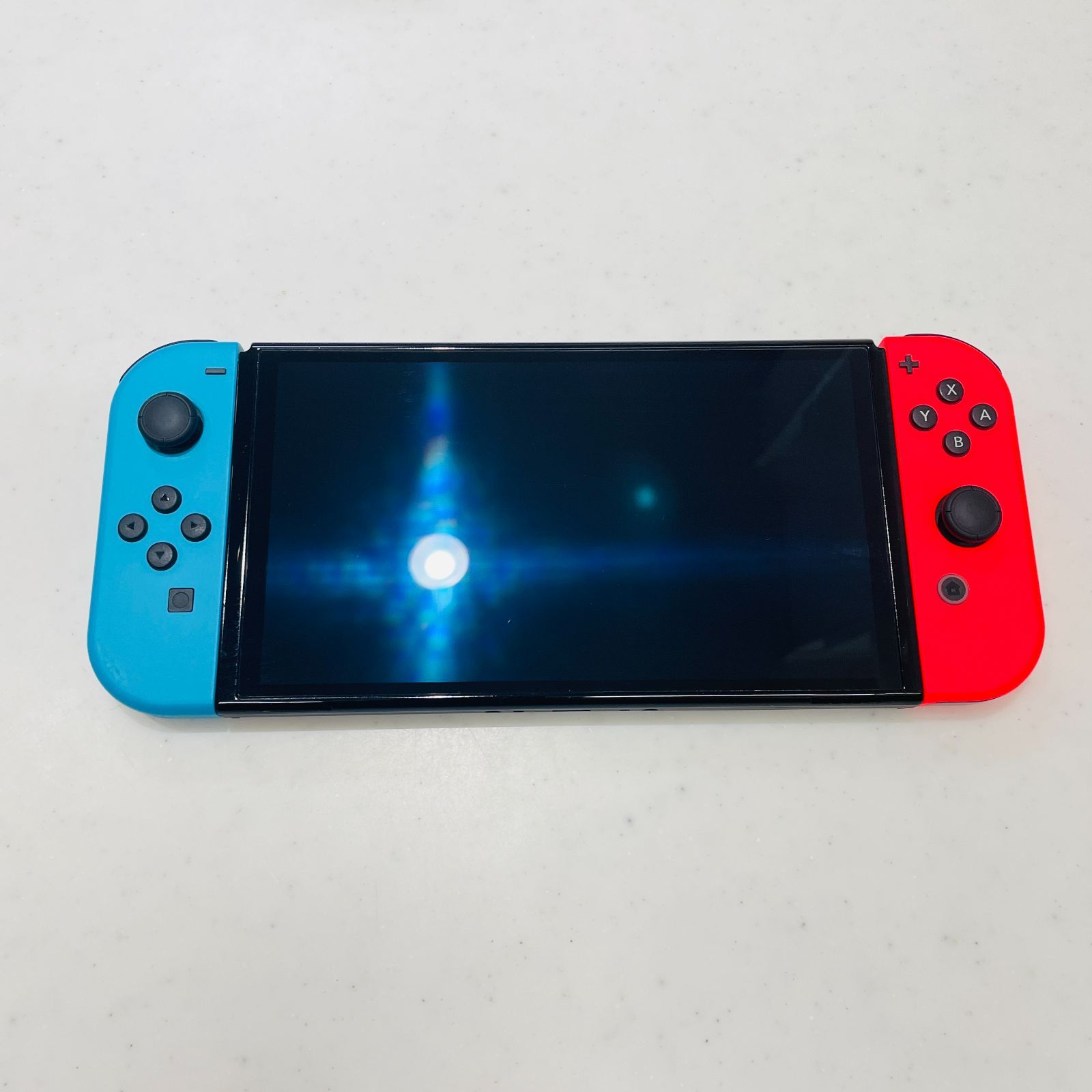 液晶ヤケなし 2024年製 Nintendo Switch 有機ELモデル ネオンブルー