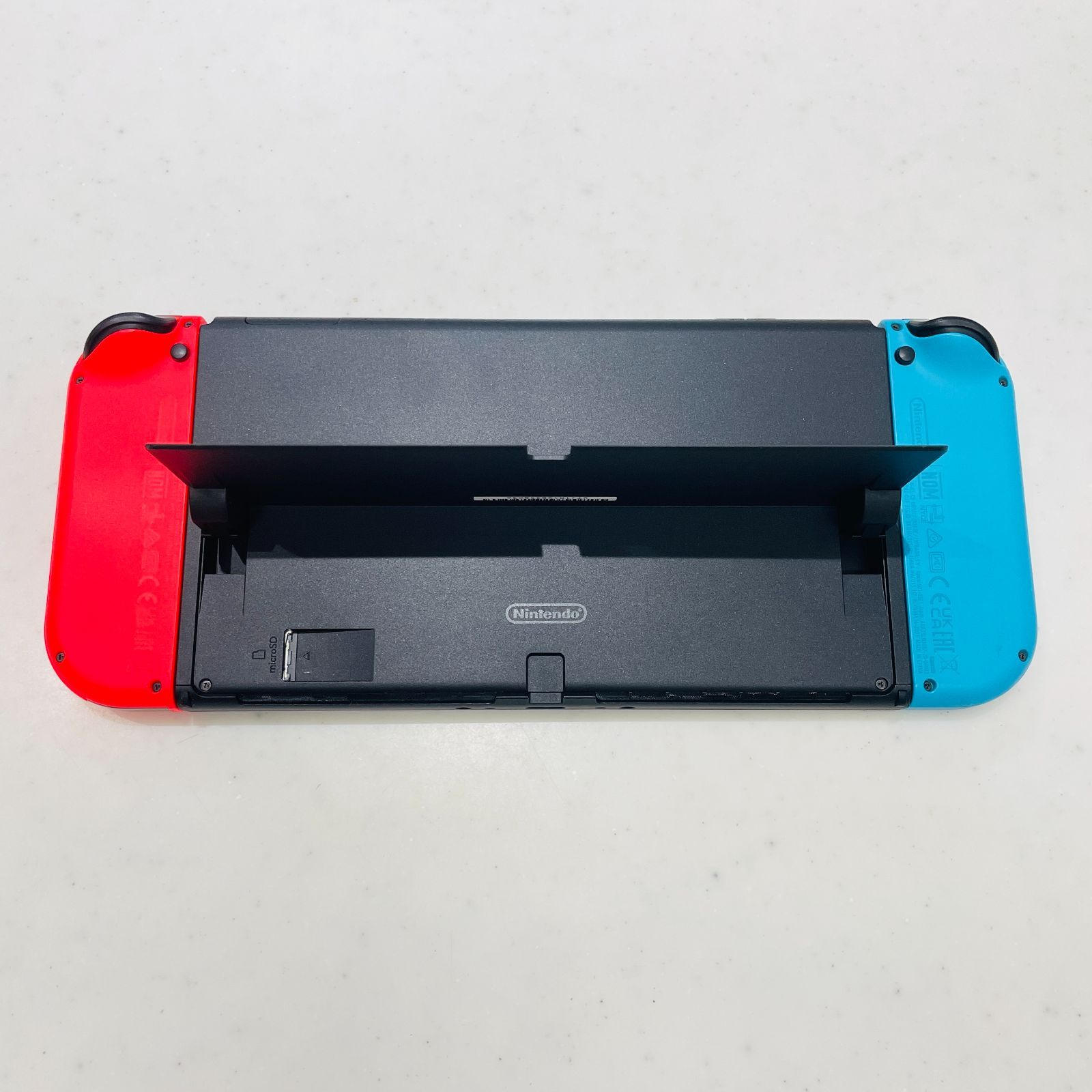 液晶ヤケなし 2024年製 Nintendo Switch 有機ELモデル ネオンブルー