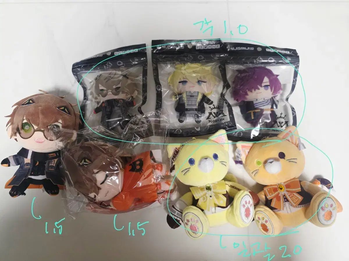 にじさんじ EN Noctyx グッズ出品 (ぬいぐるみ類) 10,048円