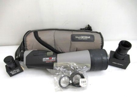 ビクセン Vixen ジオマ GEOMA ED80-S フィールドスコープ×1 接眼レンズ×1 アダプター×1 おまとめセット まとめ売り 中古■