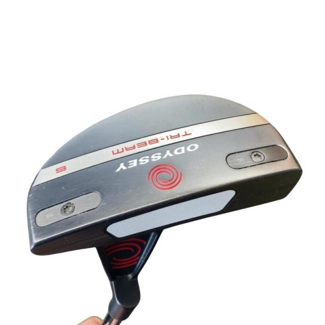 【中古】 オデッセイ TRI-BEAM #6M 34インチ パター PT STROKE LAB(2023) (フレックスその他) メンズ 男性用 右利き 右用 Cランク ゴルフクラブ