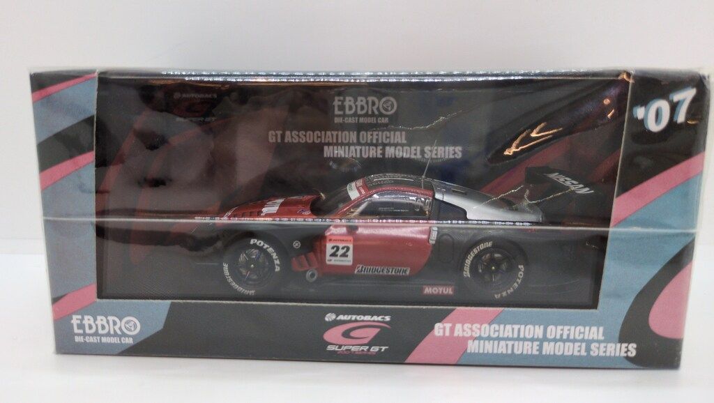 エムエムピー 1/43 EBBRO MOTUL AUTECH Z SUPER GT 500 Test Car 2007