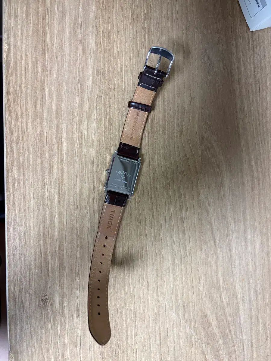 ノア TIMEX ムーンフェイズ シルバー ブラウン｜詳細画像