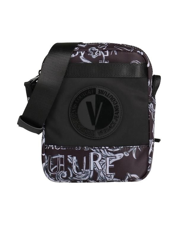 ヴェルサーチ メンズ バッグ VERSACE JEANS COUTURE クロスボディバッグ Black ブラック