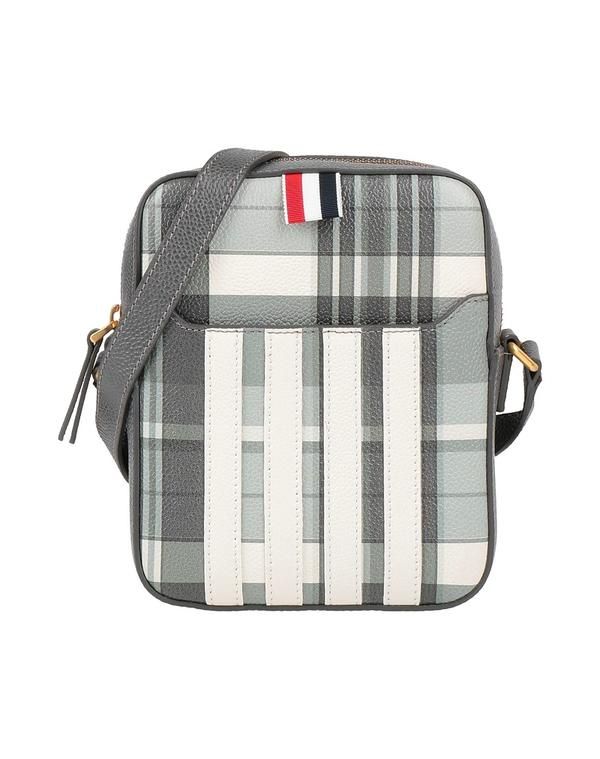 トムブラウン メンズ バッグ THOM BROWNE クロスボディバッグ Gray グレー