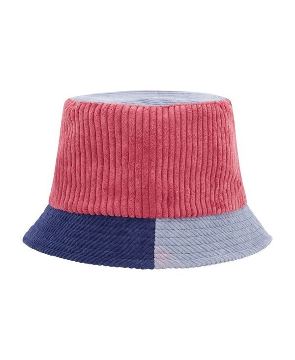 ランページ レディース アクセサリー 帽子 コーデュロイ カラーブロック Rampage Womens Colorblock Corduroy Bucket Hat Stylish and Trend