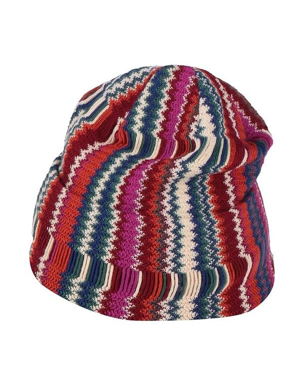 ミッソーニ レディース アクセサリー 帽子 MISSONI 帽子 Bordeaux