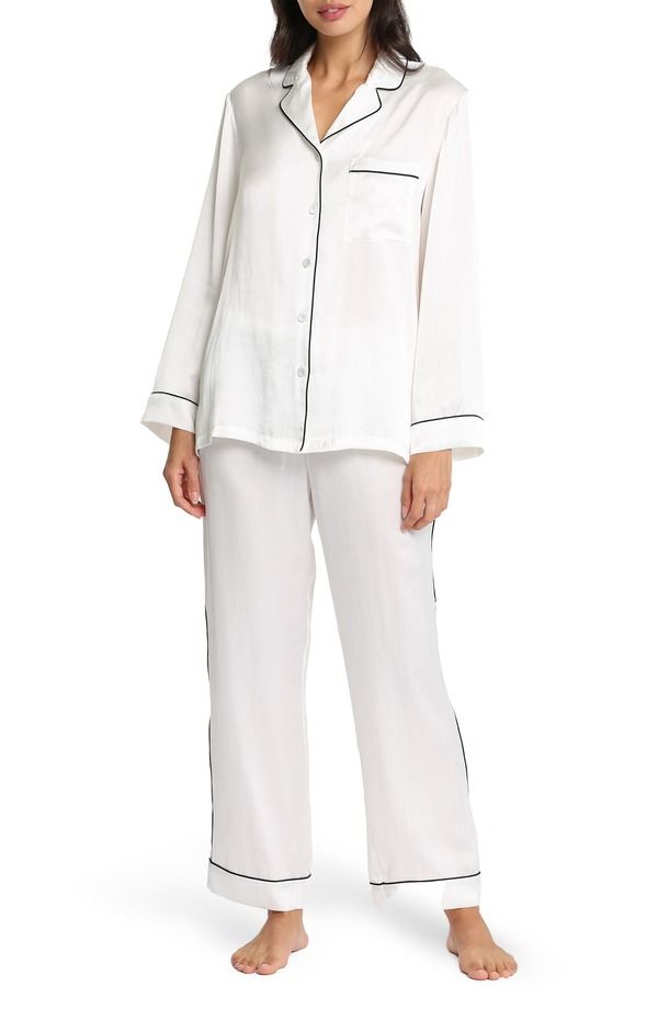 パピネール レディース アンダーウェア ナイトウェア シルク Papinelle Silk Pajamas Ivory アイボリー