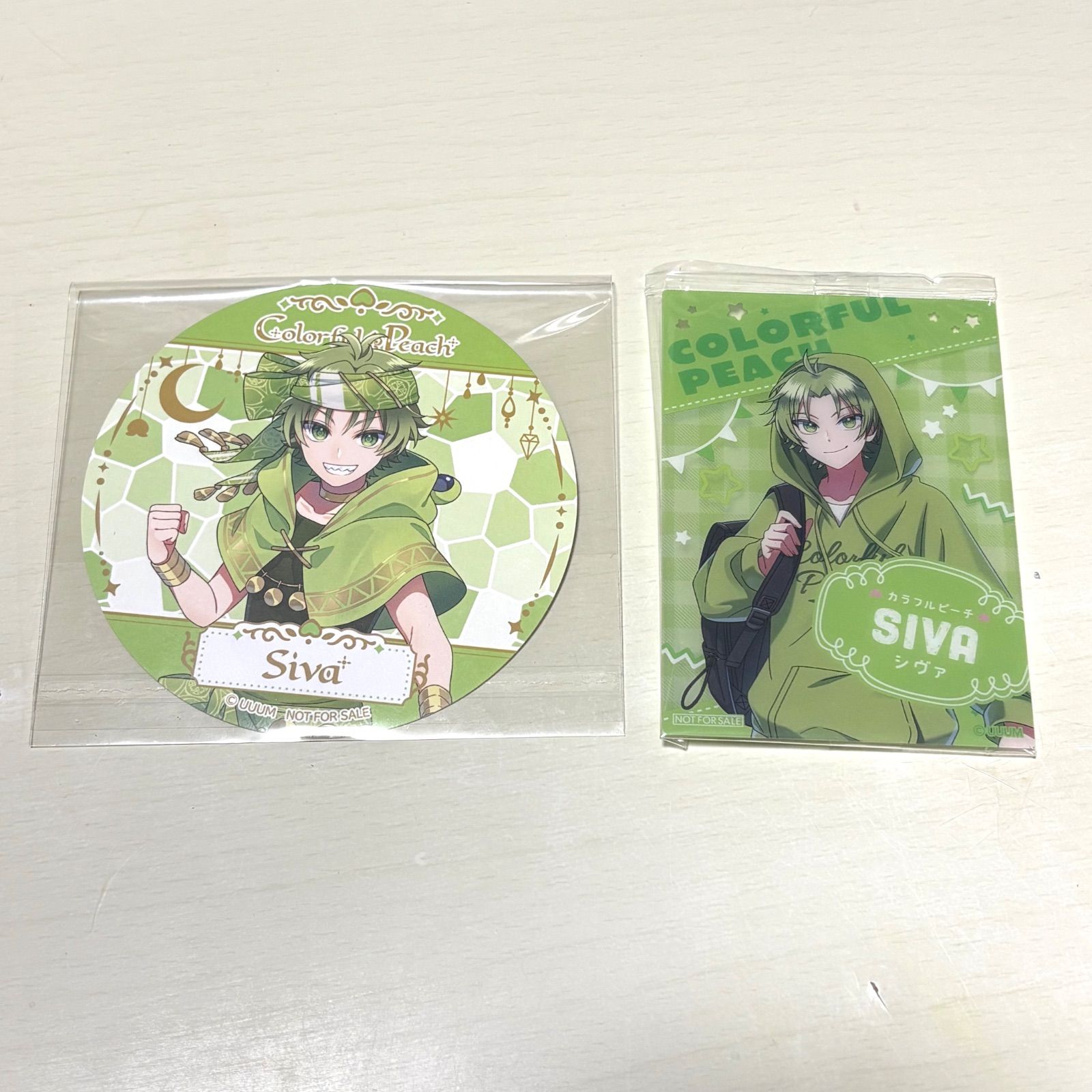 からぴち シヴァ 特典2点セット カフェ コースター ピクニック カード