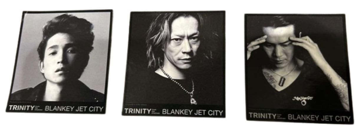 BLANKEY JET CITY ブランキ―ジェットシティ ブランキ― グッズ BJC 特典 ステ���カー 3人