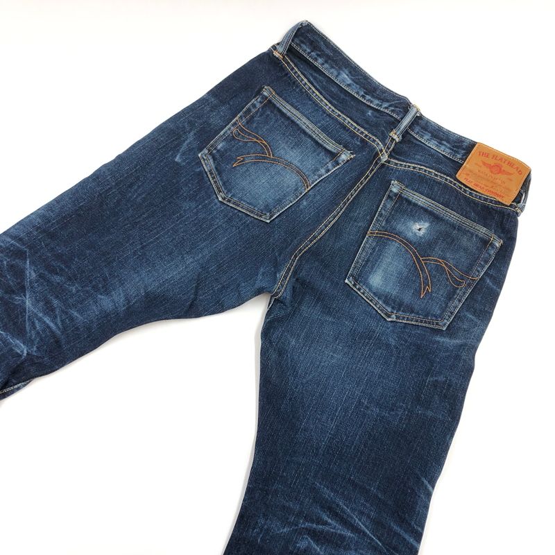 現状渡し品】THE FLAT HEAD ザフラットヘッド DENIM PANTS 3007 デニム