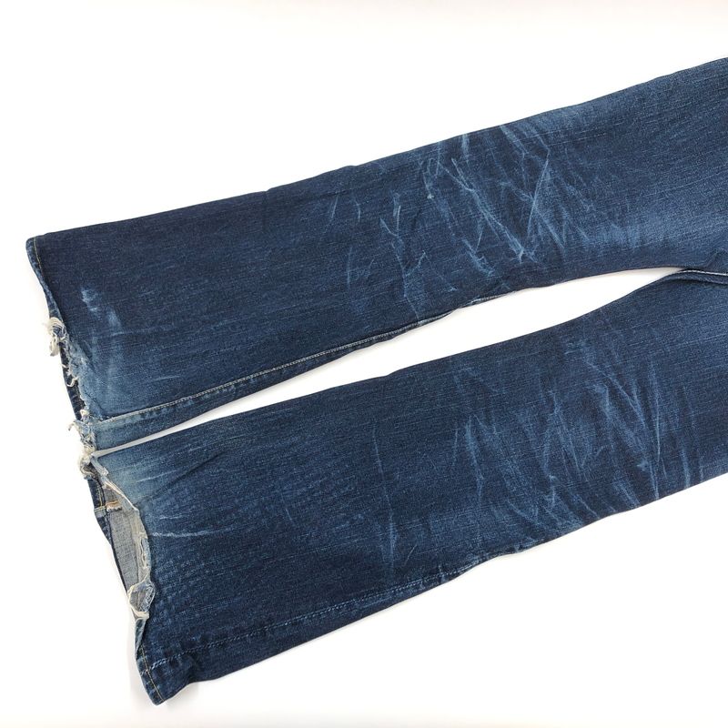現状渡し品】THE FLAT HEAD ザフラットヘッド DENIM PANTS 3007 デニム