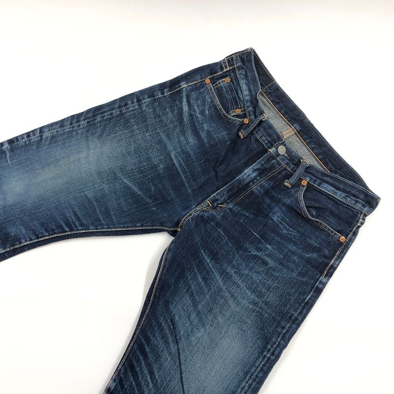 現状渡し品】THE FLAT HEAD ザフラットヘッド DENIM PANTS 3007 デニム