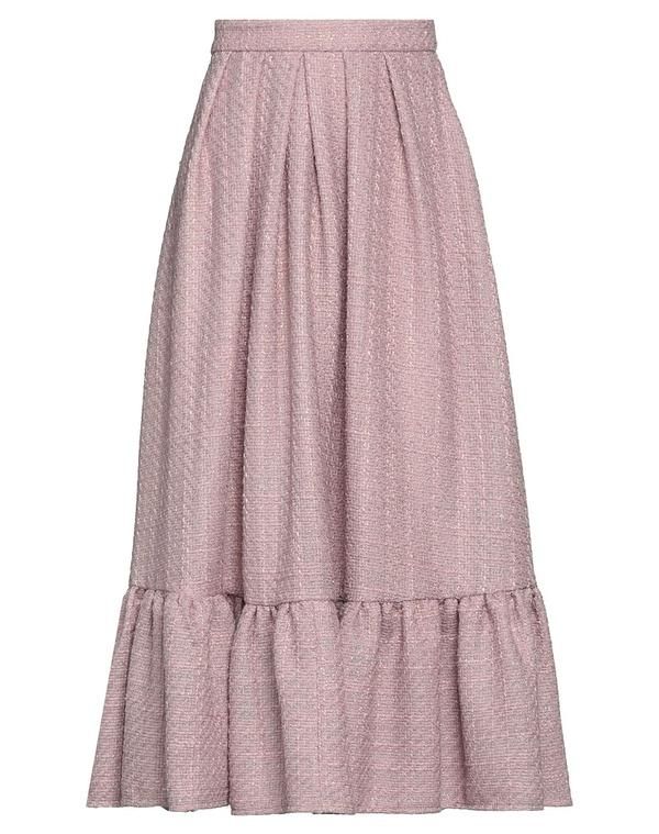 エリザベッタフランキ レディース ボトムスカート ELISABETTA FRANCHI ミディ丈スカート Antique Rose