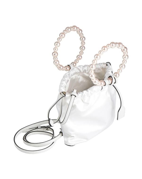 モスキーノ レディース バッグ MOSCHINO ハンドバッグ White ホワイト
