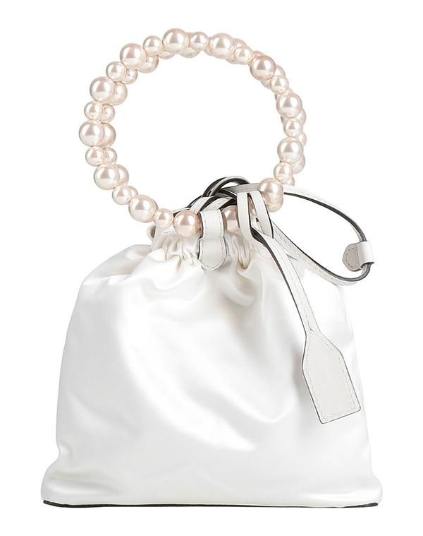 モスキーノ レディース バッグ MOSCHINO ハンドバッグ White ホワイト